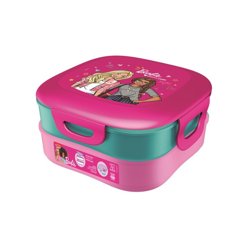 Boite à déjeuner  Barbie avec 2 compartiments