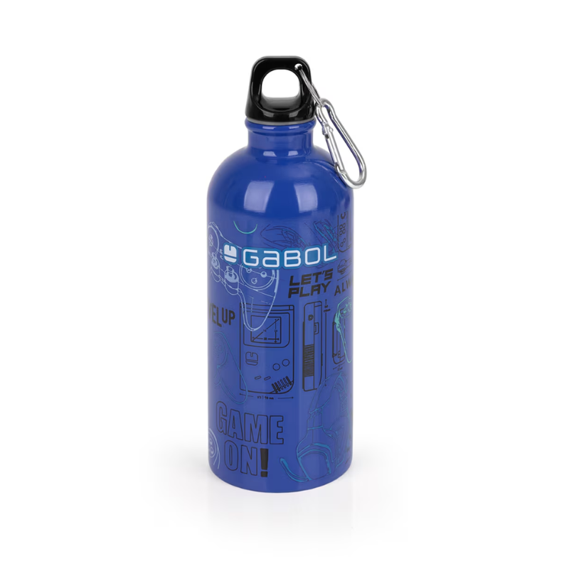Gourde Gaming en acier inoxydable 600 ml