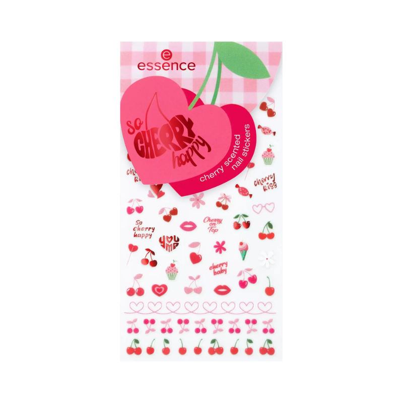 Autocollants pour ongles So Cherry Happy - With Extra Cherries, Please!