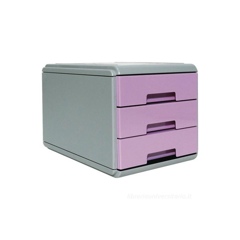 Mini Commode à 3 tiroirs - Violet pastel