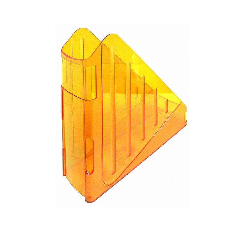 Porte-revues transparent - Orange