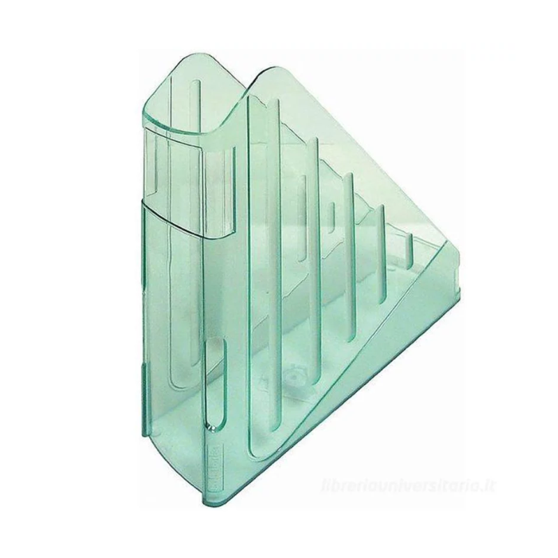 Porte-revues transparent - Vert