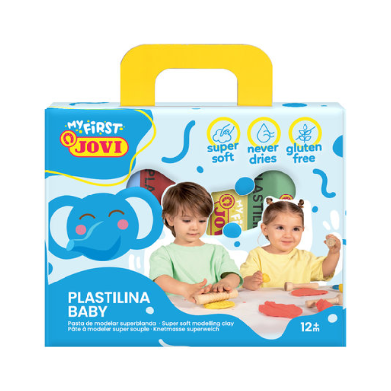 Coffret Pâte à modeler 4 couleurs