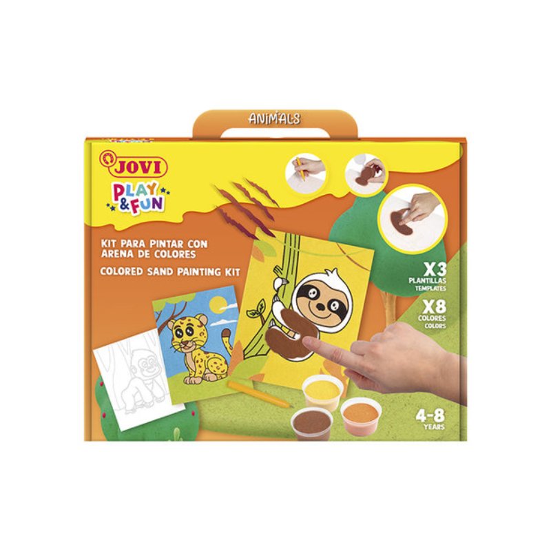 Kit de Peinture sur sable - Animaux