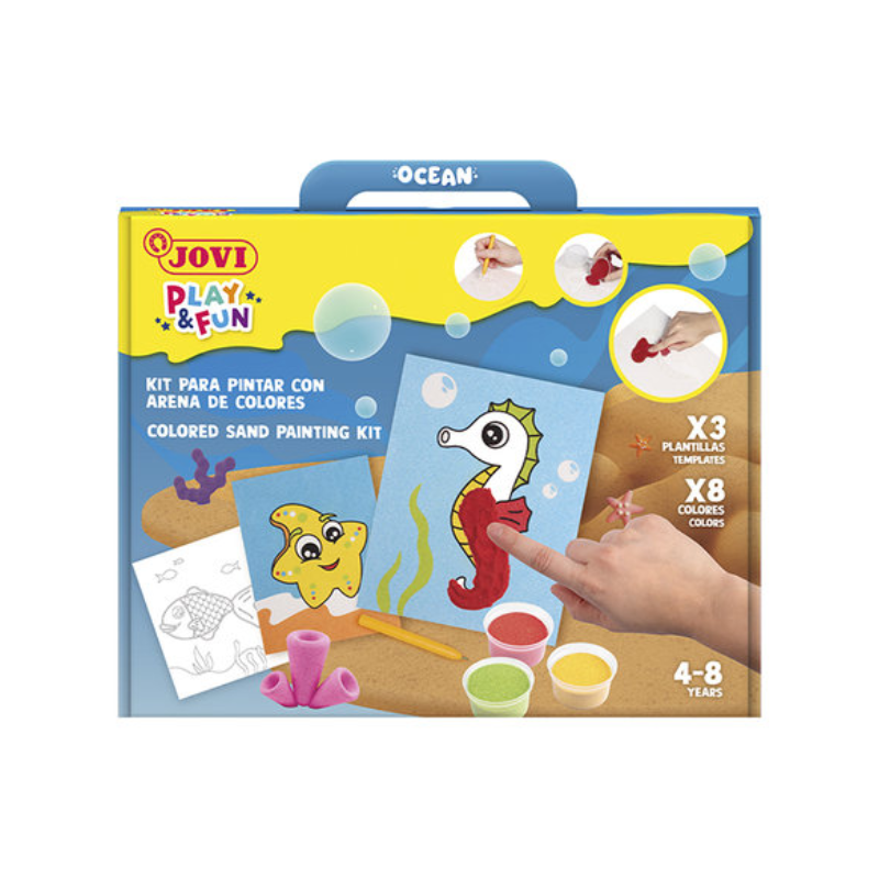 Kit de Peinture avec sable - Ocean