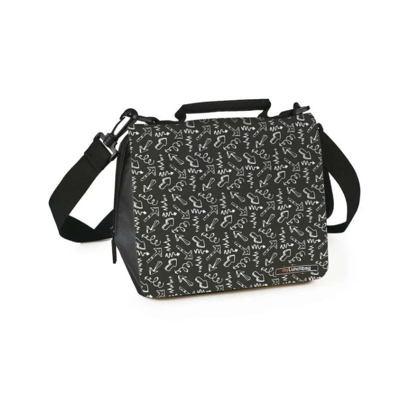 Sac à lunch isotherme Smart Fun  4 L - Noir