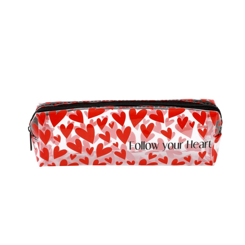 Trousse Follow your heart en Pvc