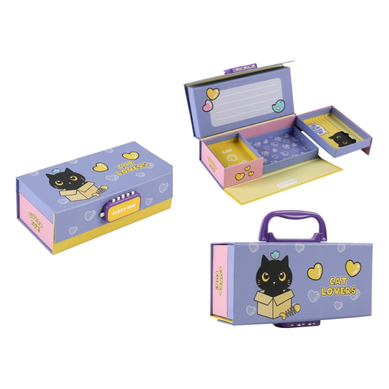 Boite à bijoux Chat noir