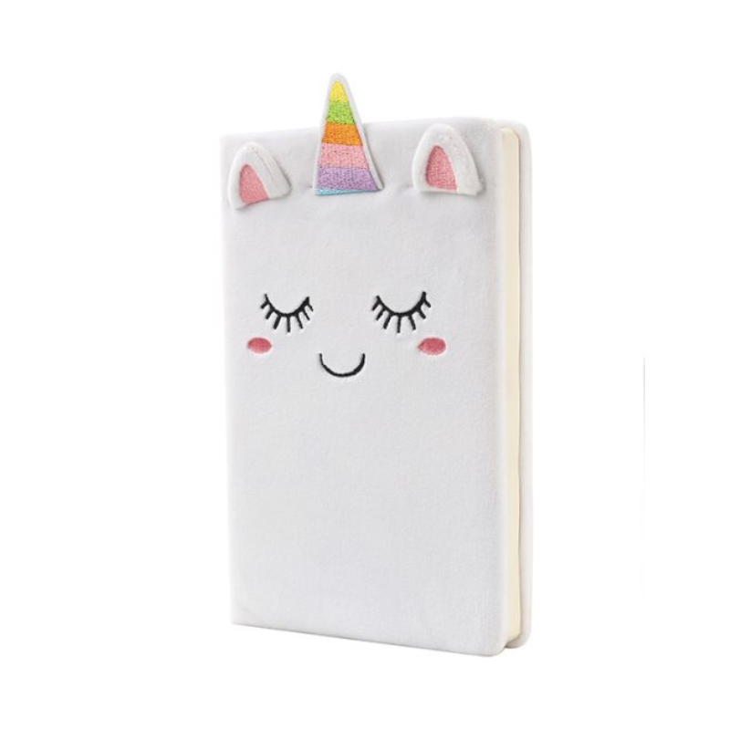 Carnet Peluche A5 Unicorn