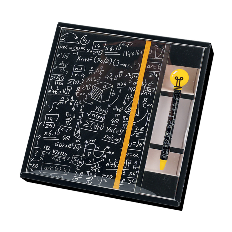 Carnet A5 + 1 Stylo Math