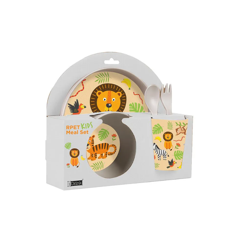 Service de table Jungle Animals pour enfants