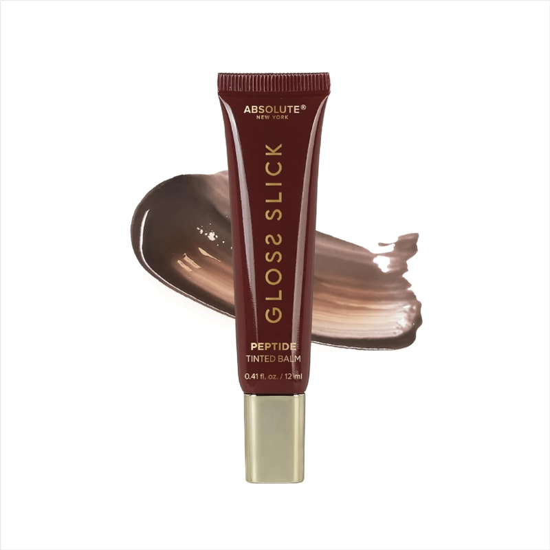 Baume teinté aux peptides Gloss Slick - Macadamia Roast