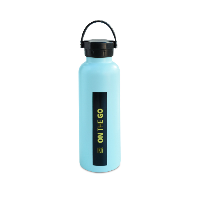 Bouteille isotherme On the go 750 ml - Turquoise