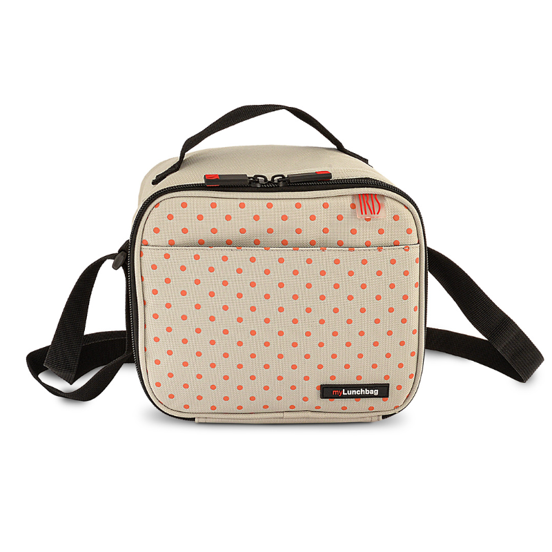 Sac isotherme + 2 boîtes en plastique - Beige