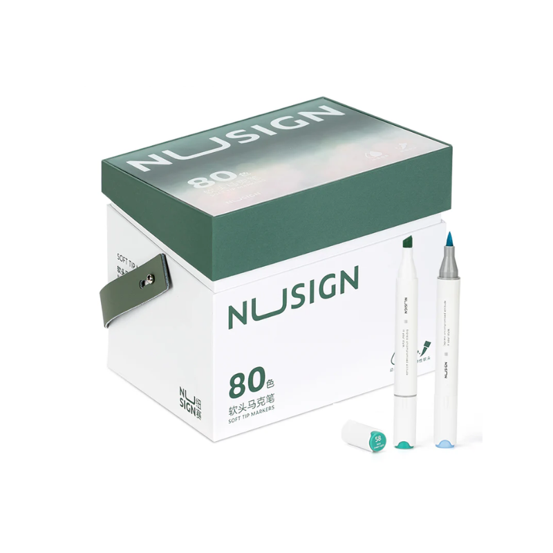 Ensemble de 80 marqueurs à croquis