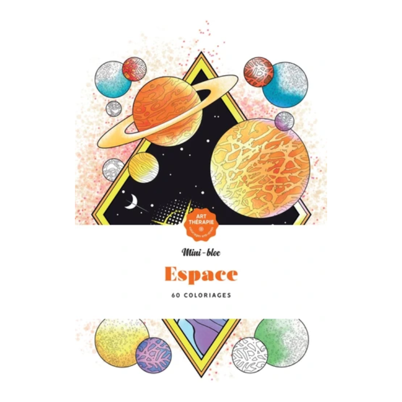 Espace. 60 coloriages anti-stress