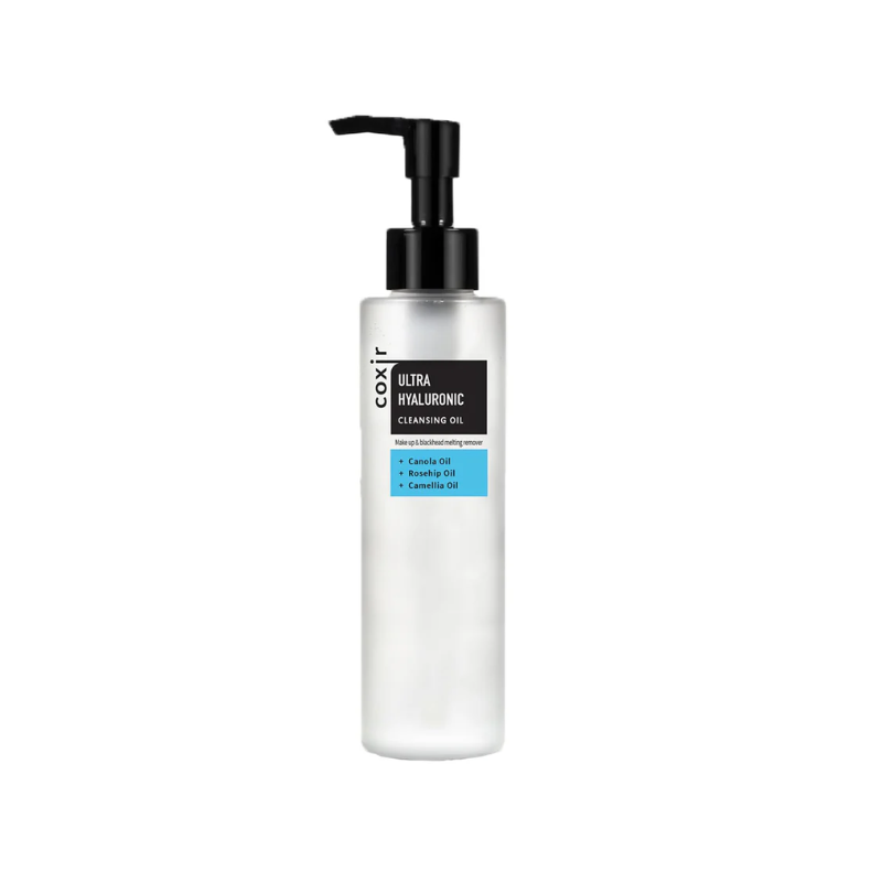 Huile nettoyante hydratante à l'acide hyaluronique 150 ml