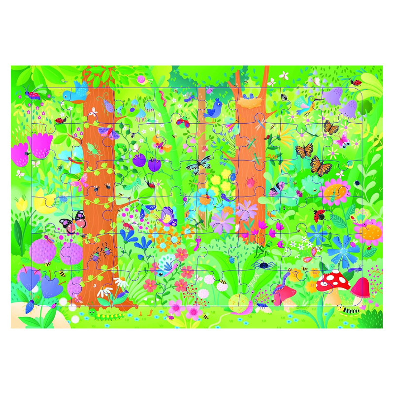 Puzzle Les petites bêtes du jardin