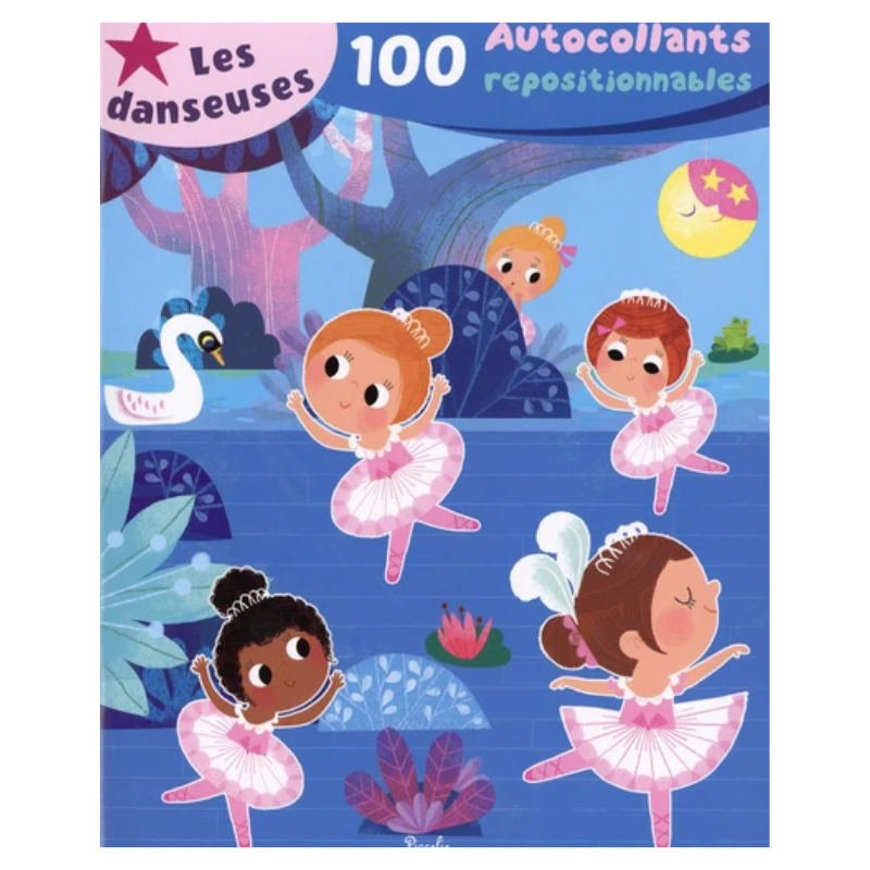 Les danseuses - 100 autocollants repositionnables
