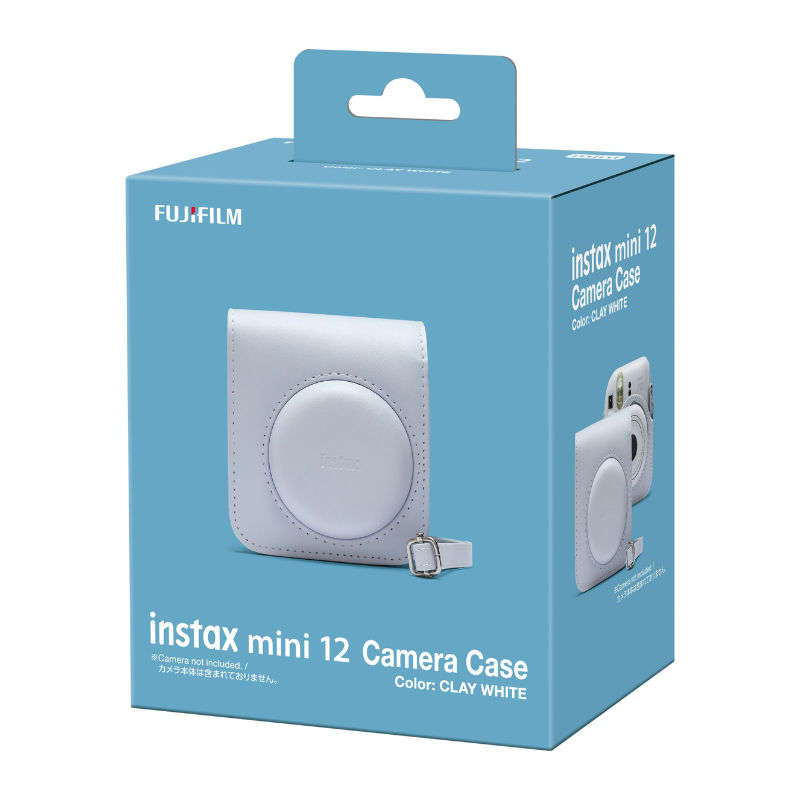 Housse pour appareil photo Instax Mini 12 - Blanche