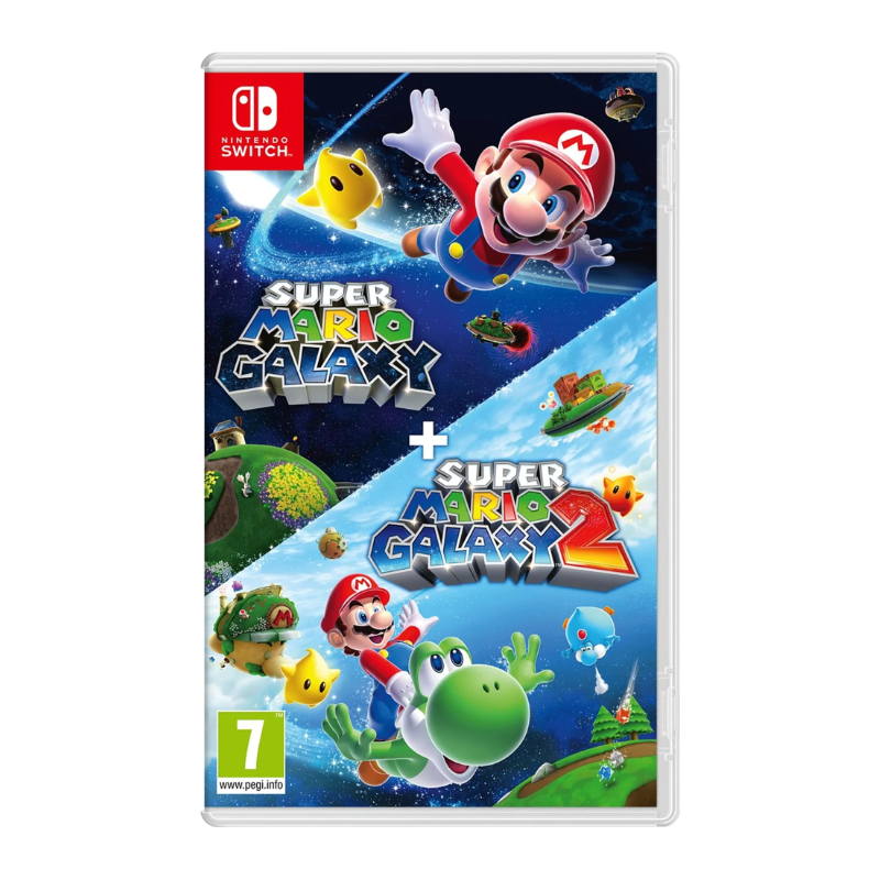 Jeu Super Mario Galaxy + Super Mario Galaxy 2 pour Nintendo Switch