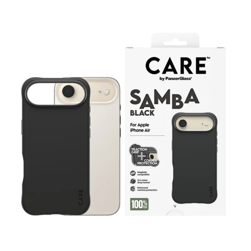 Coque Care Samba avec Magsafe pour iPhone Air - Noire