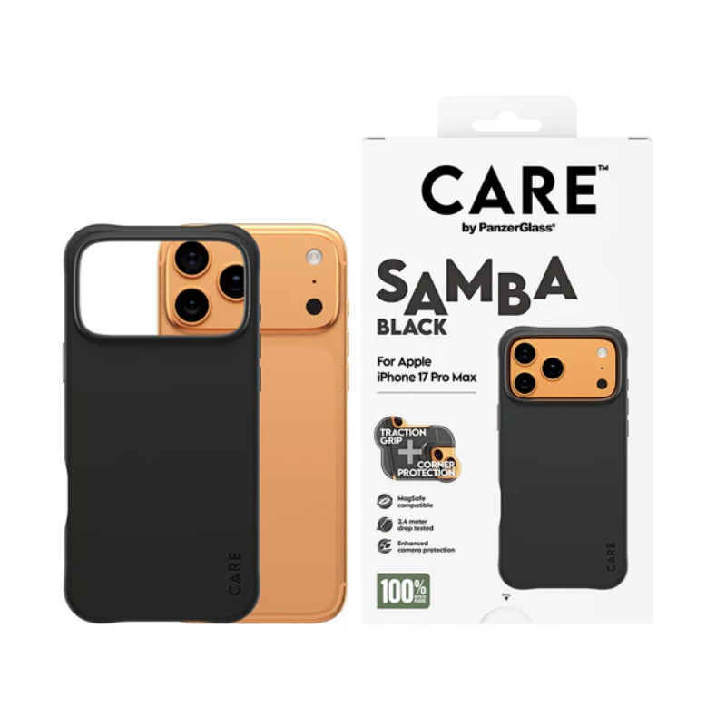 Coque Care Samba avec Magsafe pour iPhone 17 Pro Max - Noire