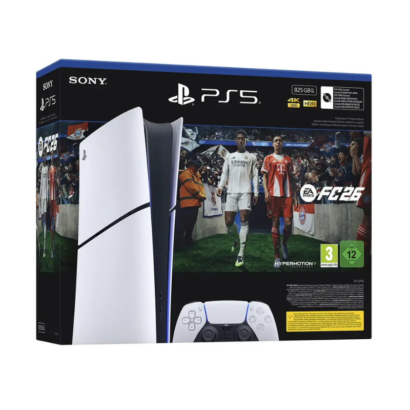 Console PS5 Slim - Digital Edition + EA Sports FC26