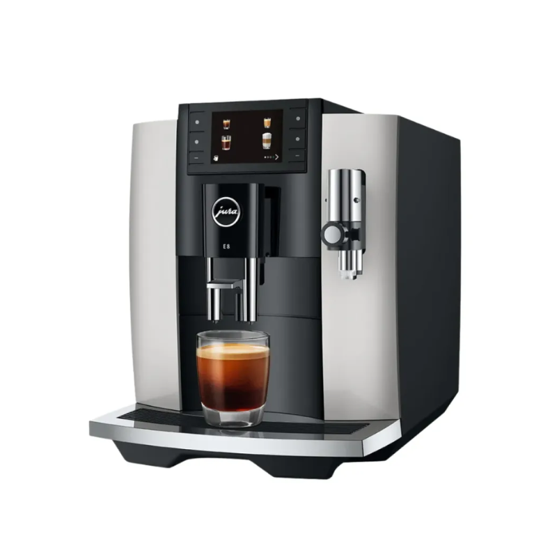 Machine à café Expresso avec broyeur E8 Platin