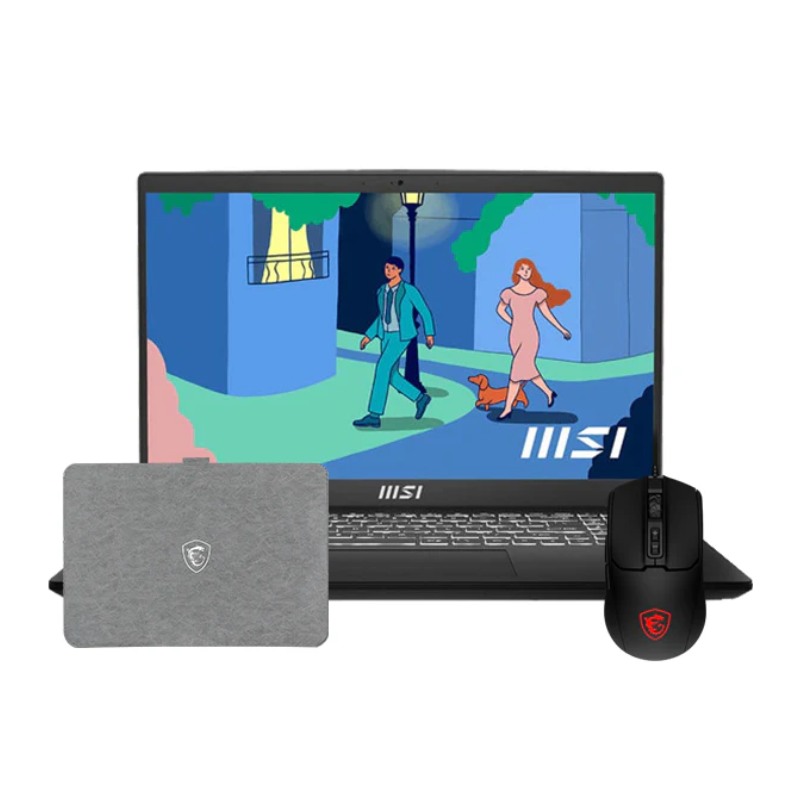 Laptop Modern 14 C13M-1450MA i5-1335U 16 Go + 512 Go SSD 14" FHD Win11 + Sleeve et Souris