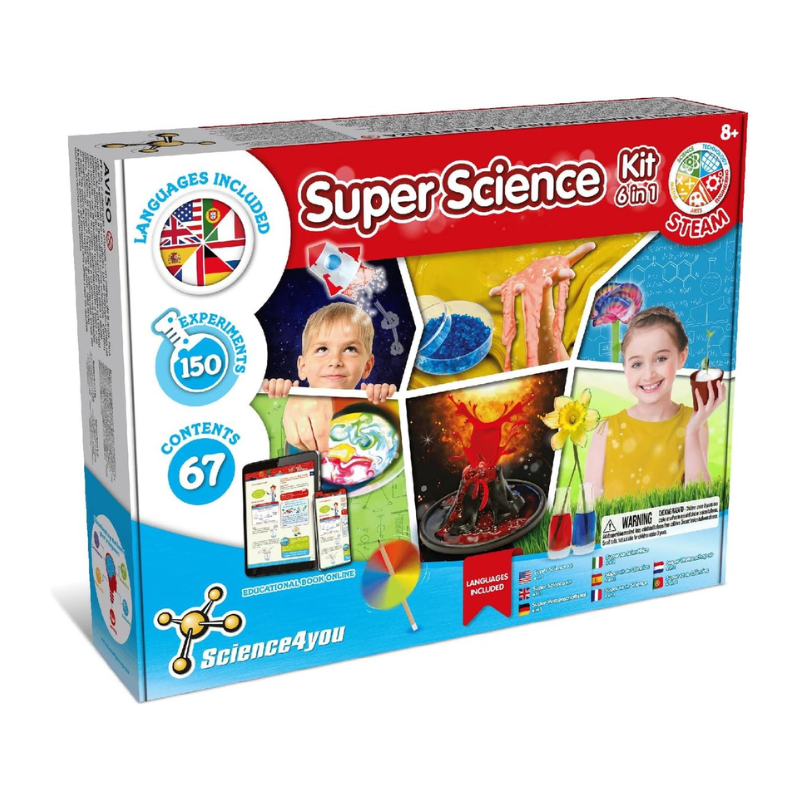 Kit 6 en 1 Super Science