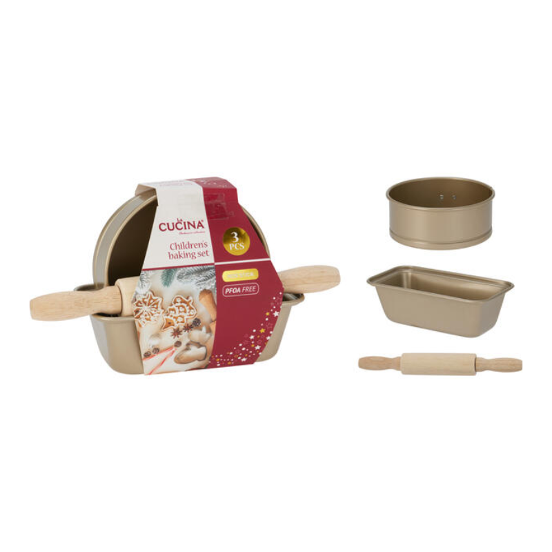 Ensemble de pâtisserie pour enfants - 3 pièces