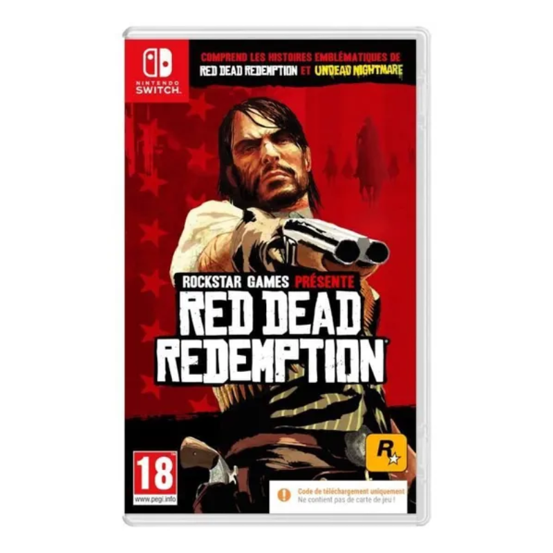 Jeu Red Dead Redemption (Code in a Box) pour Nintendo Switch