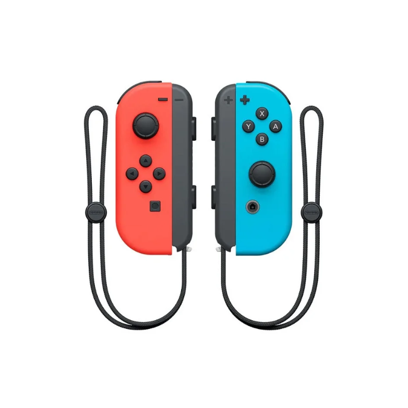 Paire de Joy-Con Néon pour Nintendo Switch - Rouge/Bleu