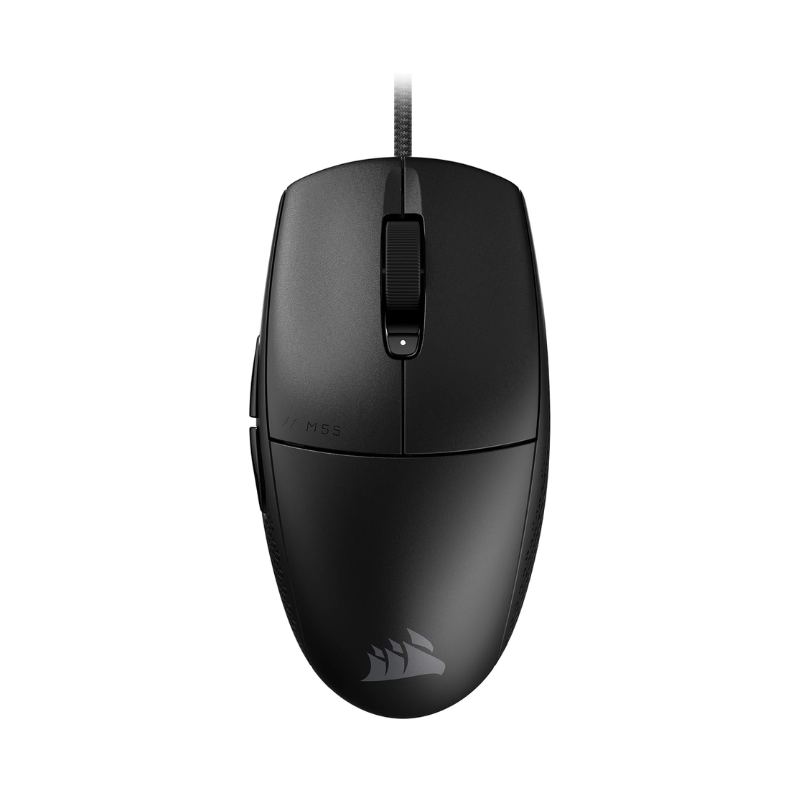 Souris Gaming filaire légère M55 pour FPS  &#8211; Noire