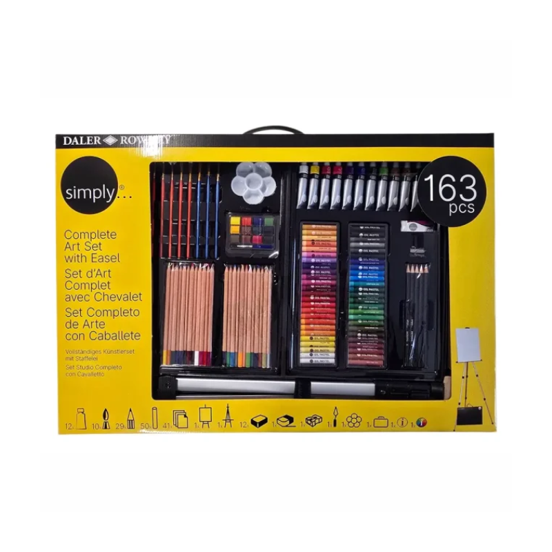 Kit d'Artiste 163 pièces + Chevalet