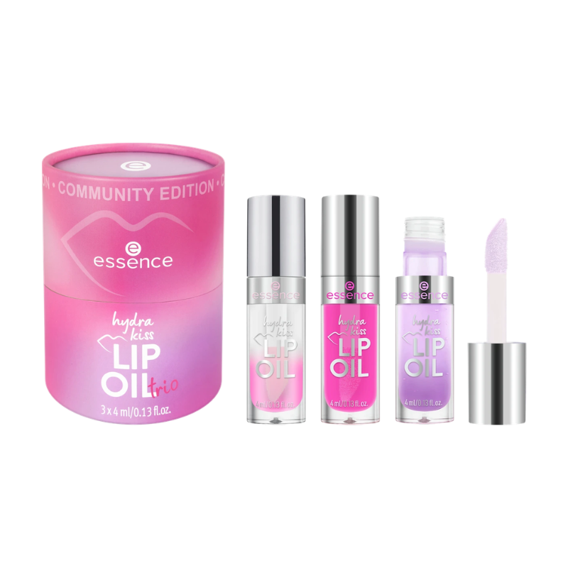 Coffret de 3 huiles à lèvres Hydra Kiss Trio